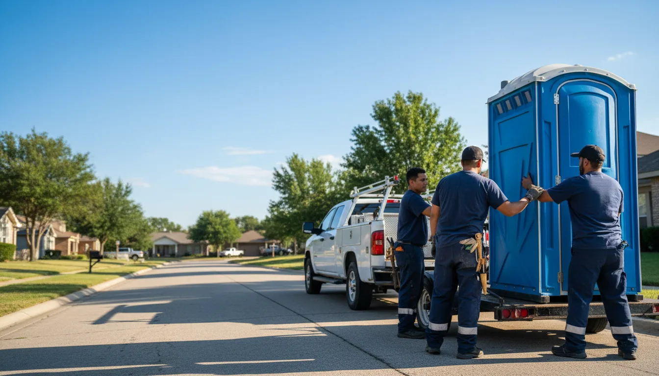 Portable Toilet Rental in Greenville, SC near me